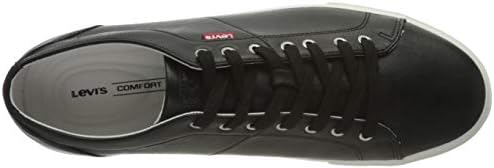 Levi's Men's Low-Top Sneakers, Black, 11 | Image 4