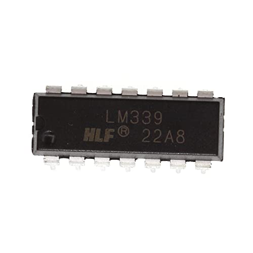 HUABAN Lot de 10 comparateurs différentiels LM339 DIP-14 Quad Cover