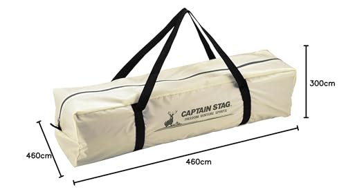 キャプテンスタッグ(CAPTAIN STAG) テント ワンポールテント オクタゴン ティピー型 7~8人用 【サイズ460×460×H300cm】 UV・PU加工 キャリーバッグ付き CSクラシックス UA-35 21枚目