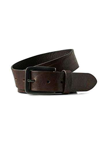 JACK & JONES Gürtel Herren, Braun (Black Coffee), 90 – Ansicht 2