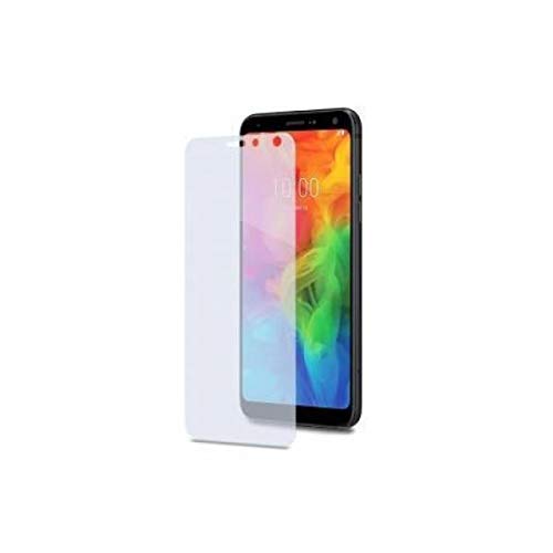 Celly Glass761 - Protector Cristal para LG Q7, Color Negro