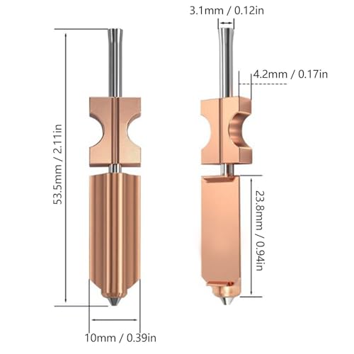 Kit de boquilla de 0,4 mm para impresora 3D con hotend modular rápido 7