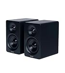 Edifier M60 Multimedia Speaker Bluetooth 5.3, 66W RMS, Hi-Res Wireless Audio, LDAC,3" Mid Bass & 1" Tweeter, USB-C & Aux Inputs, Compact Desktop Speakers – Black