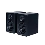 Edifier M60 Multimedia Speaker Bluetooth 5.3, 66W RMS, Hi-Res Audio & Hi-Res Wireless Audio, LDAC,3" Mid Bass & 1" Tweeter, USB-C & Aux Inputs, Compact Desktop Speaker – Black