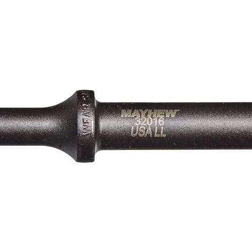 Image of Mayhew Tools 32016 Pneumatic Scraper, 2 inch x 18 inch, Black Oxide Finish