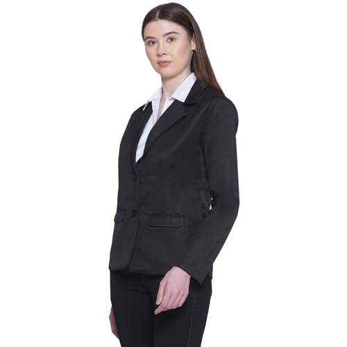 Image of Women's Formal Blazer | Regular Fit | Full Sleeve with 2 Front Pocket Ultra Light Fabric | Office /Meetings