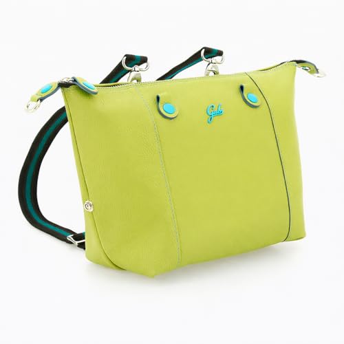 Gabs G3 Plus M Sac à dos transformable en cuir Citron pour le bureau et les sorties