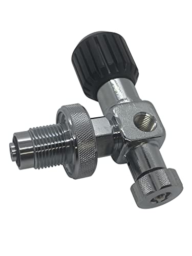Preece Precision Scuba Filler DIN with On Off Line Valve and Bleed for Scuba Tank
