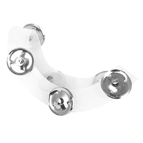 HANABASS Hi-hat Cymbal Ring Drum Cymbal Parts Double Row Tambourine for Percussion