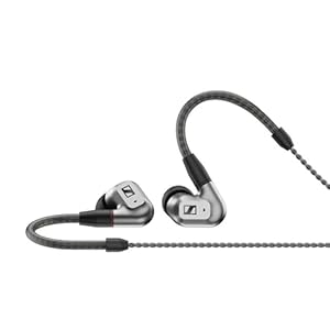 Sennheiser IE 200 kabelgebundene Audiophile Stereo Kopfhörer - In-Ear Earbuds mit Kabel - mit klarem, überlegenem Hi-Fi Sound, lebensechter Intonation und beeindruckendem Bass - Silber
