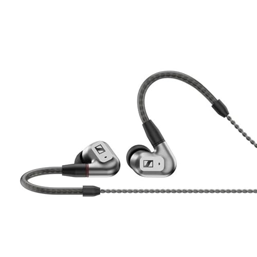 Sennheiser IE 200 kabelgebundene Audiophile Stereo Kopfhörer - In-Ear Earbuds mit Kabel - mit klarem, überlegenem Hi-Fi Sound, lebensechter Intonation und beeindruckendem Bass - Silber