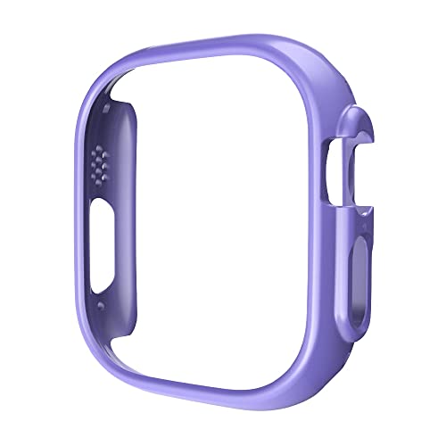 Coque Apple Watch Ultra 49mm antichoc en PC dur bumper de protection violet