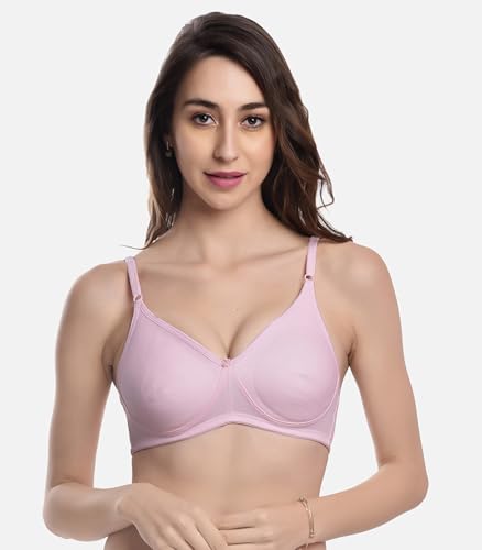 Image of FIMS - Fashion is my style Women Cotton Blend Non-Padded Non-Wired Moulded Bra Multicolor Cup- B