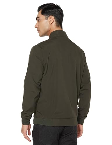 Image of Qube by Fort Collins Men's Windcheater, Lightweight, Windproof Polyester Standard Length Jacket for Year-Round Casual & Daily Use