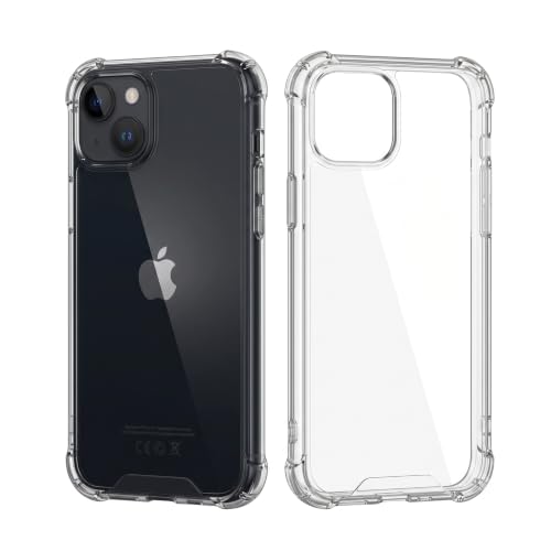 Capinha para iPhone 14 transparente Anti-choque com Proteção de Câmera