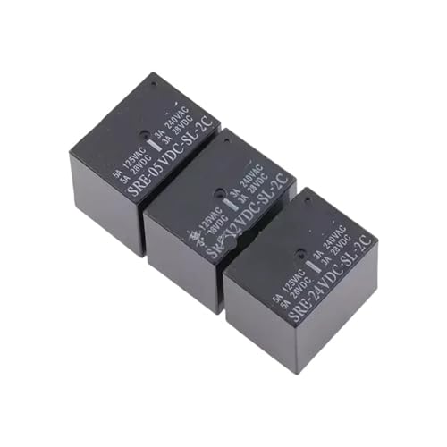 Relais SRE-12VDC-SL-2C 12V 3A à 8 broches pour commutation stable