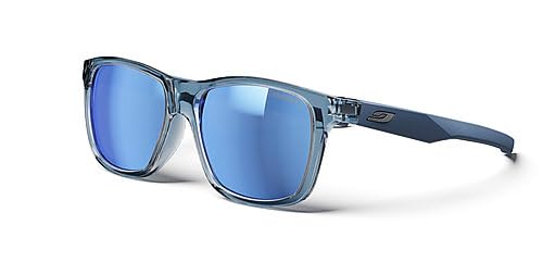 Julbo Sonnenbrille - ELWOOD - Kinder - Glänzendes Entenblau Durchscheinend/Blau Matt - Kategorie 3