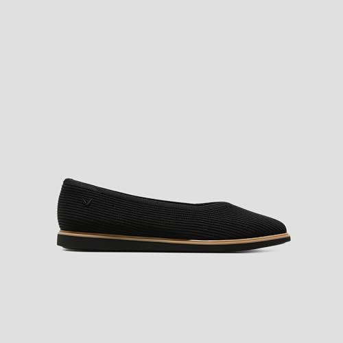 Image of VIVAIA Mabel Women's Flat Shoes Comfortable Square-Toe Slip on Casual Dress Flats with Arch Support All-Day Standing Shoe