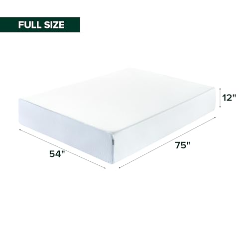 Zinus 12 Inch Cooling Gel Green Tea Mattress