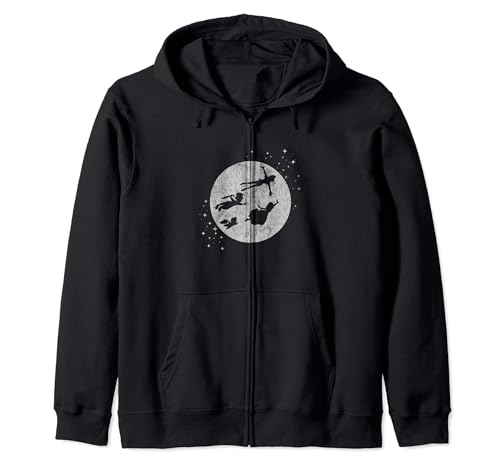 Sweat zippé Peter Pan Disney : fini le froid pendant les loisirs