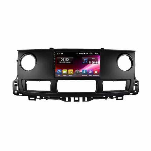 Radio Coche 2 DIN con Carplay y Android Auto para Renault Master 2003-2011 Pantalla de Coche con Carplay y Android Auto Inalámbricos, Bluetooth, Mirror, 4 Nuclear 4G+64G