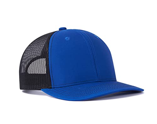 Image of Quanhaigou Trucker Hat - Mesh Snap Back - Unisex Adjustable Baseball Cap - Outdoor Hats for Men Women