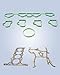 HS54898 Engine Head Gasket Set Compatible with Chevrolet Sonic 2012-2016, Cruze 2011-2015, Trax 2015-2016, Buick Encore 2015-2016, Replaces HS26540PT-1