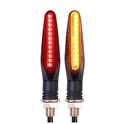Clignotant à eau courante LED pour motos indicateur direction défilement dynamique étanche