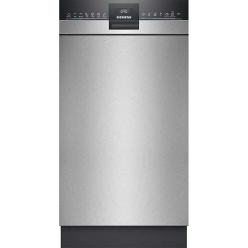 Siemens iQ300 lavavajillas bajo encimera, 45 cm, 44 dB, varioSpeed Plus, apertura automática automática automática seca automática, cestas flexibles con VarioFlex, aquaStop, hygienePlus, Home Connect
