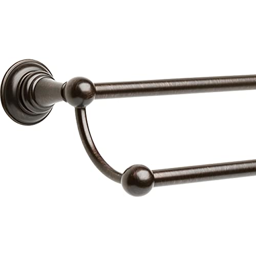 Delta Providence 24 Inch Double Towel Bar, Spotshield Venetian Bronze , Bathroom Accessories, 134440 #TOP2