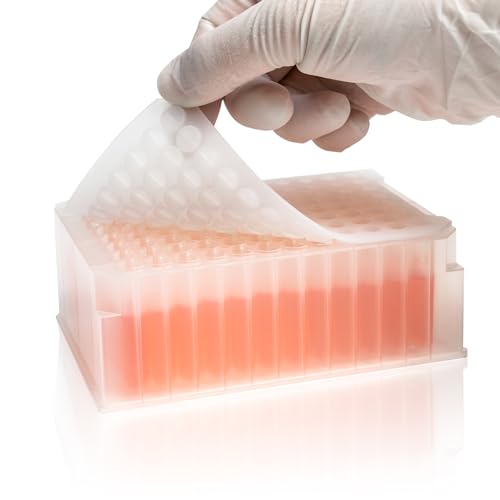 Image of PEKYBIO 96-Well Silicone Sealing Mat 10Pcs. Round Well, Non-Sterile