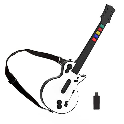 Controlador Guitar Hero para PC y PS3, Guitarra Inalámbrica para Juegos Guitar Hero 3/4/5 y Rock...