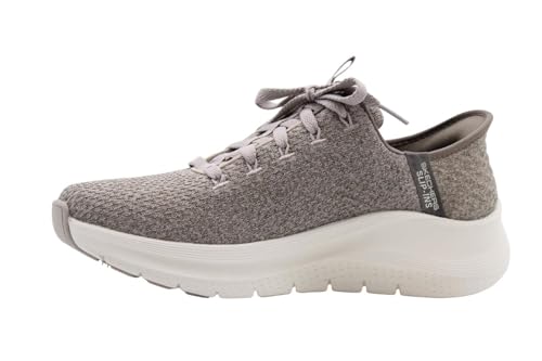 Image of Skechers Men's 232462wwTrainers, Taupe Knit, 13 UK