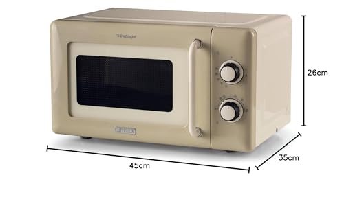 Micro-Ondes Ariete Vintage Line 3960/03 – 20L, 800W, Fonction Décongélation - vue 9
