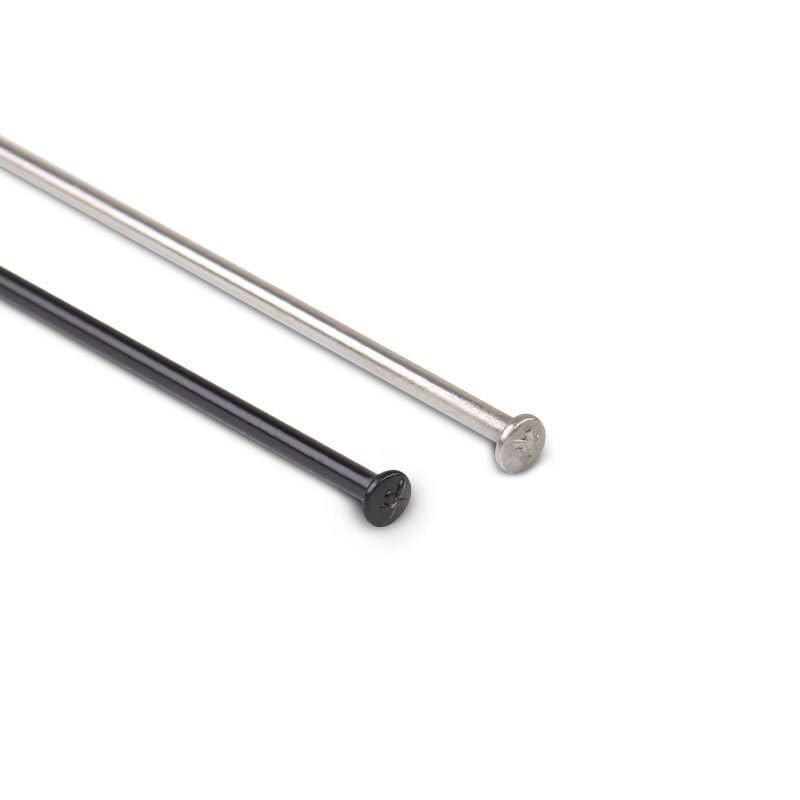 Rayons de vélo 14G anti casse en acier inoxydable argent 20 pièces - 2
