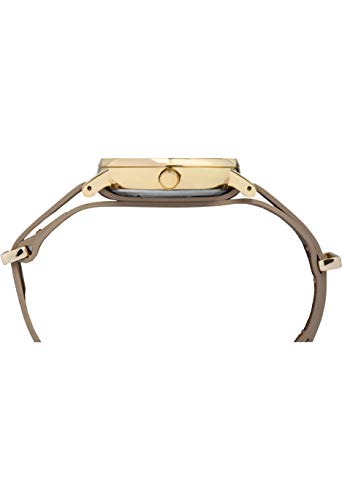 Timex Fairfield TW2P98400 Unisex-Armbanduhr Leder vergoldet Taupe – Bild 3