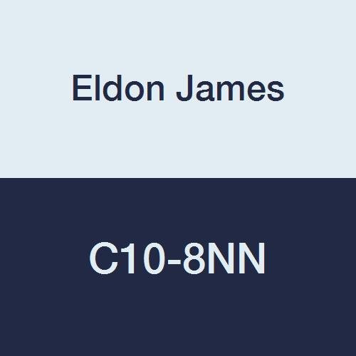 Coupleur de réduction Eldon James à haute résistance chimique en nylon naturel