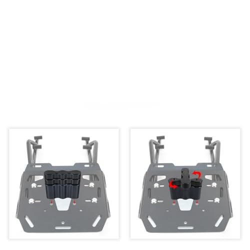 Porte-bagages Trident 660 en aluminium premium pour moto