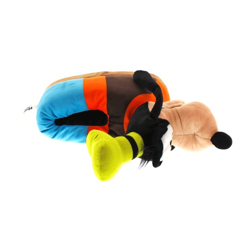 Image of Happy Feet Slippers Officially Licensed Disney and Pixar Character, Figural Slippers for Men, Women, Kids, As Seen on Shark Tank