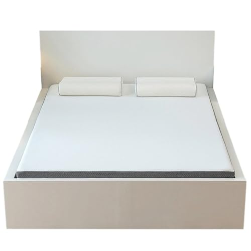 Colchón de espuma viscoelástica con alivio de presión zonificado para un apoyo ergonómico y un sueño reparador, infusión de gel, plegable y fácil de almacenar, 90 x 190 x 8 cm