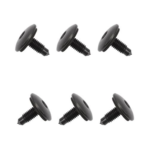 GNXfixt 6 Stück Dachabdeckungsschrauben für Transporter Vivaro ad WHT006148 Abdeckschrauben mit Dichtung