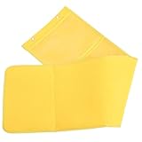 Bolsa de exhibición de obras de arte: colóquela de forma segura en cada compartimento para que no entre y proteja su trabajo de forma segura y ; adecuada para colgar en puertas y paredes para ahorrar más espacio, lo que ocupa un espacio mínimo.