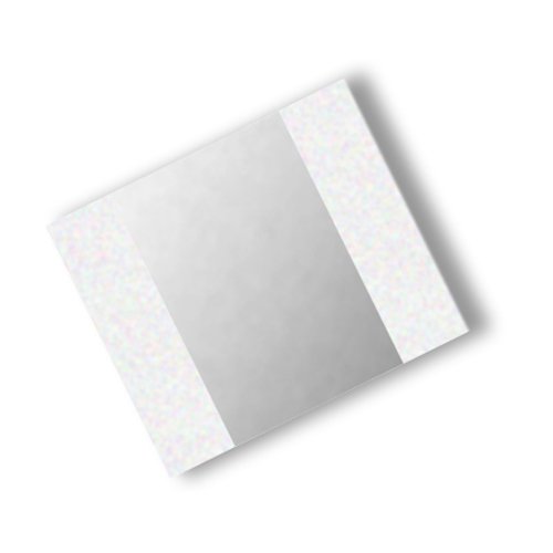 TapeCase 363 0,75 pulgadas x 2 "-100 plata aluminio laminado/paño de vidrio/silicona 3M 361 alta temperatura adhesivo cinta eléctrica, -65 grados F a 600 grados F, 2" de longitud, 0,75 pulgadas de ancho (Pack de 100)