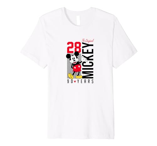 T-shirt Mickey 90 Years pour un look urbain et décontracté au quotidien