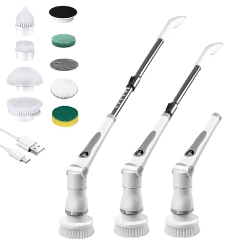 Joyzan Electric Spin Scrubber, Cordless Cleaning Shower...