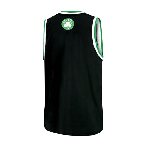 Image of Ultra Game Men's NBA Official Super Soft Sleeveless Tank Top Muscle T-Shirt - Black