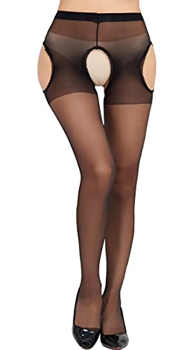 Image of Sexy Pantyhose for Women Thigh High Stockingssheer Control Top Pantyhose