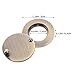 Hoement Door Security Peephole Cover - Door Viewer Plate Protector for Inside Apartment Home Hotel Dormitory Office with Adhesive Installation Tool