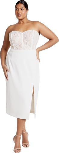 Image of City Chic Women's Plus Size Dress - Perfect Date