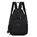 leichte günstig Kaufen-Cotwoco Sling Bag Rucksack Damen und Herren - Leichte Brusttasche Kleine Schulterrucksack Umhängetasche Damen Stylisch Bauchtasche Crossbody Bag für Sport, Reisen, Einkaufen